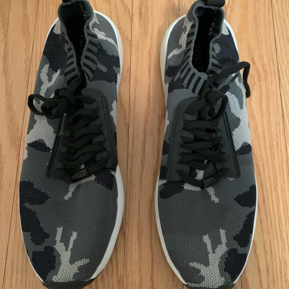 Nautica camo sneakers